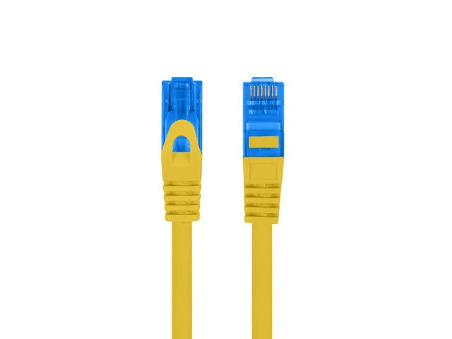 EAN 5901969427196 - Lanberg PCF6A-10CC-1000-Y cable de red Amarillo 10 m Cat6a S/FTP (S-STP) imagen 1