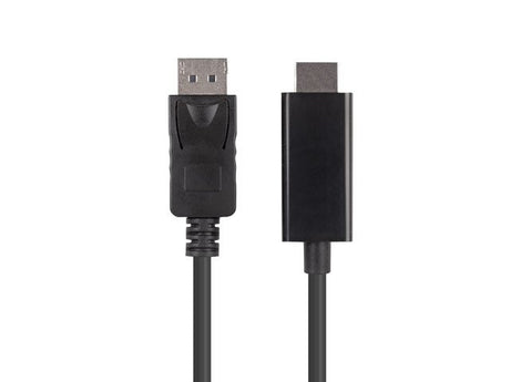EAN 5901969438727 - Lanberg CA-DPHD-11CC-0030-BK cambiador de género para cable DisplayPort HDMI Negro imagen 1