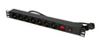 EAN 5903148912967 - Extralink 19\" 1U 7 SOCKET EU TYPE POWER PDU WITH SWITCH PDU 7-EU Regleta eléctrica imagen 1
