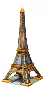 Ravensburger - 3d Puzzle Tour Eiffel, París, Serie Midi Monumentos, 216 Piezas