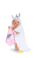 Zapf Creation Baby Born® Kapuzenhandtuch Set 837573