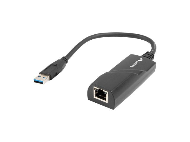 Lanberg Nc-1000-01 Adaptador De Cable Usb-A Rj-45 Negro