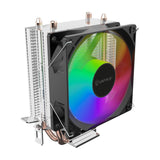 Unykach Unycool H21 Argb Disipador Cpu - Multisocket Universal - Ventilador 90mm - Iluminacion Argb - Negro