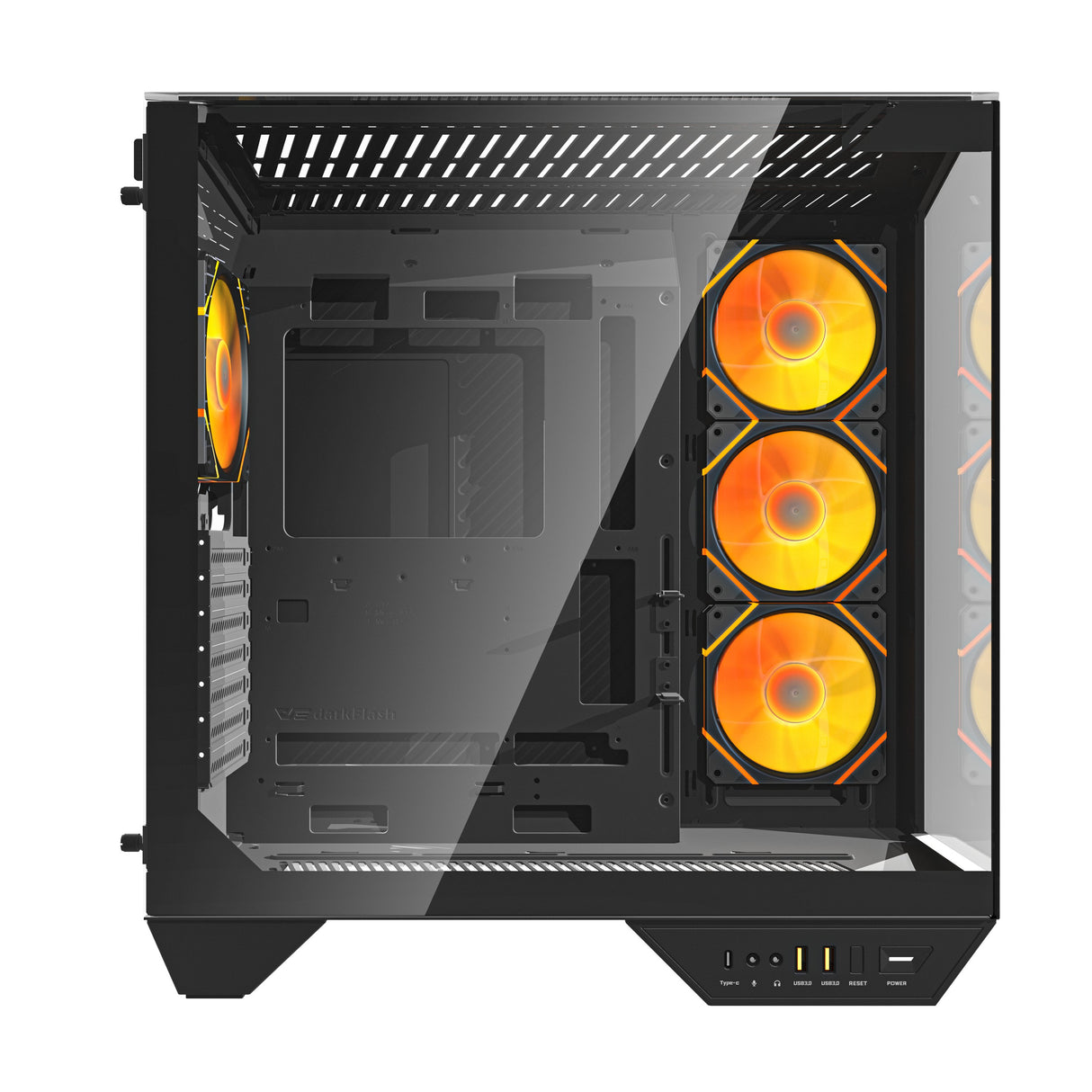 EAN 4711527004315 - darkFlash DC-DY470-B-ES1 carcasa de ordenador Full Tower Negro imagen 6