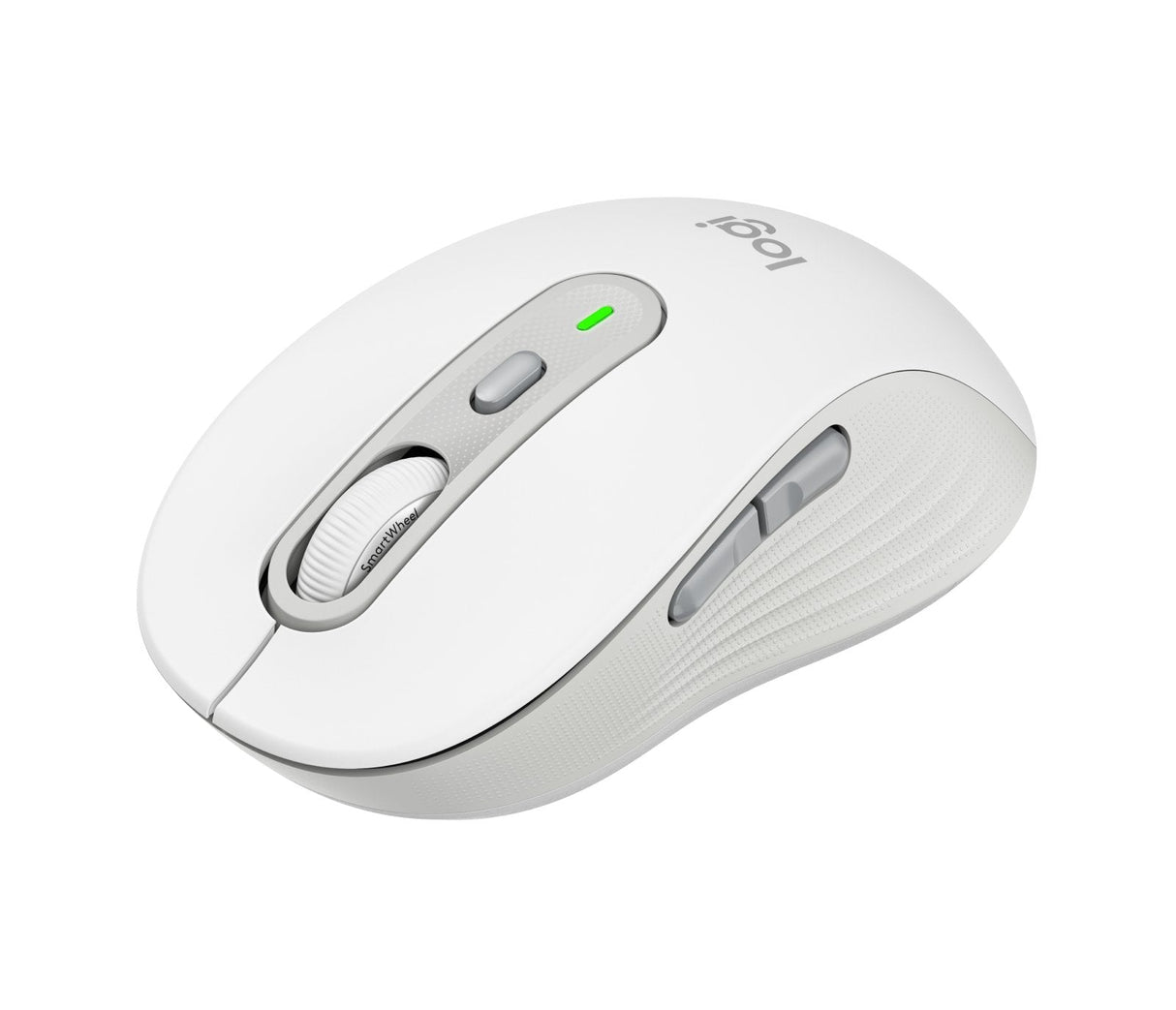 Teclado Alemán + Ratón Logitech Mk950 Signature Slim Rf Wireless + Bluetooth Qwertz Grafito, Blanco