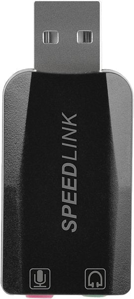 Speedlink Vigo - Tarjeta De Sonido Usb    Negro