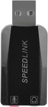 Speedlink Vigo - Tarjeta De Sonido Usb    Negro