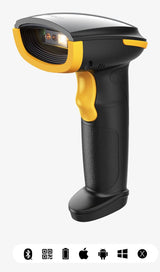 EAN 6976521119870 - Inateck BCST-23 Lector de códigos de barras portátil 2D CMOS Negro, Amarillo imagen 1