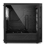 Caja Pc Sharkoon Tg5 Pro Atx 2xusb3.0 2xusb2.0 Sin Fuente Rgb