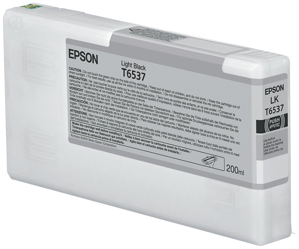 Tinta Original Epson 200 Ml Negro Claro Original  Para Stylus Pro 4900, Pro 4900 Designer Edition, Pro 4900 Spectro_m1