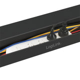 Logilink Kab0070 Organizador De Cables Bandeja De Cables Escritorio Negro 1 Pieza(S)