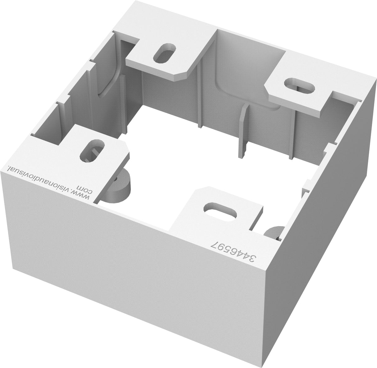 Vision Tc3 Backbox1g Caja Electrica Blanco