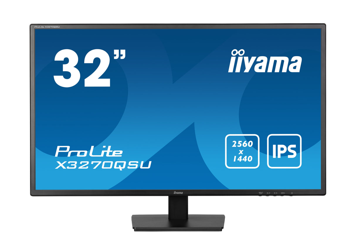 Monitor  Iiyama 80.0cm 31,5" X3270qsu-B1 16:9 2xhdmi+Dp+3xusb Ips Retail