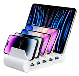 EAN 0819472024854 - Compulocks 5 Ports USB Charging Dock Station Smartphone, Tableta Blanco Corriente alterna Interior imagen 4