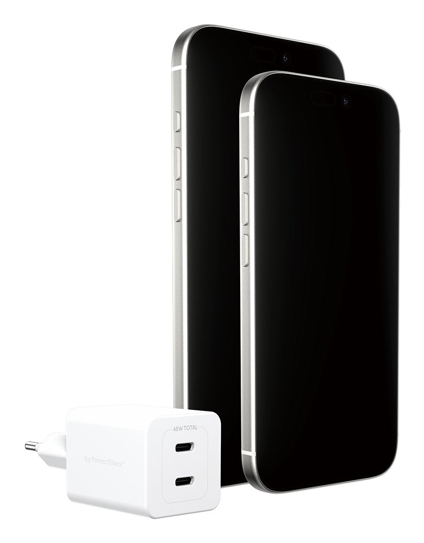 EAN 5715685027574 - PanzerGlass EM58685 cargador de dispositivo móvil Smartphone Blanco Corriente alterna Interior imagen 4