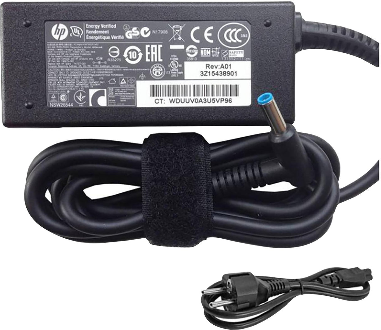 EAN 0887758607404 - HP 45W Smart AC Adapter adaptador e inversor de corriente Interior Negro imagen 1