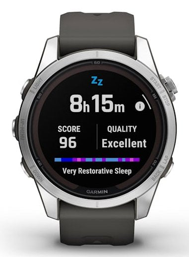 Garmin 7s Pro Solar Edition Silver Gray Smartwatch 42mm