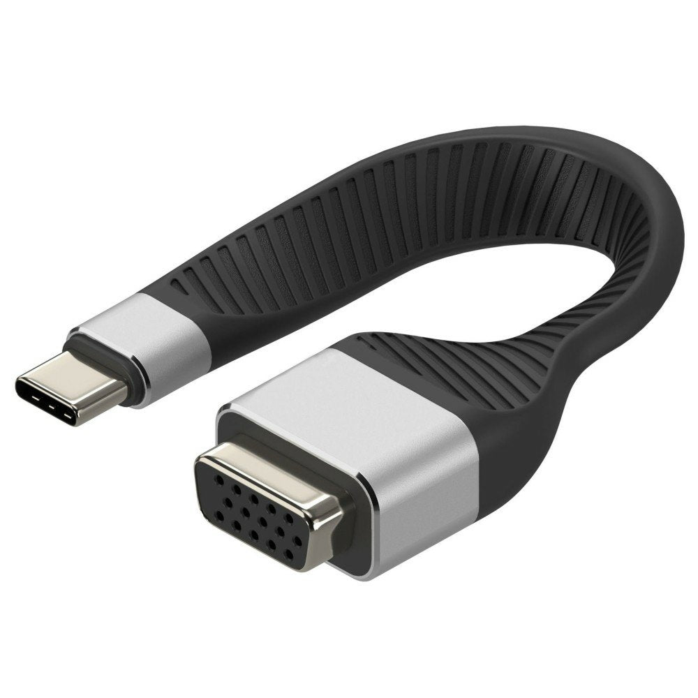 Techly Icoc-Usbc-Vga Adaptador De Cable De Vídeo 0,12 M Usb Tipo C Vga (D-Sub)