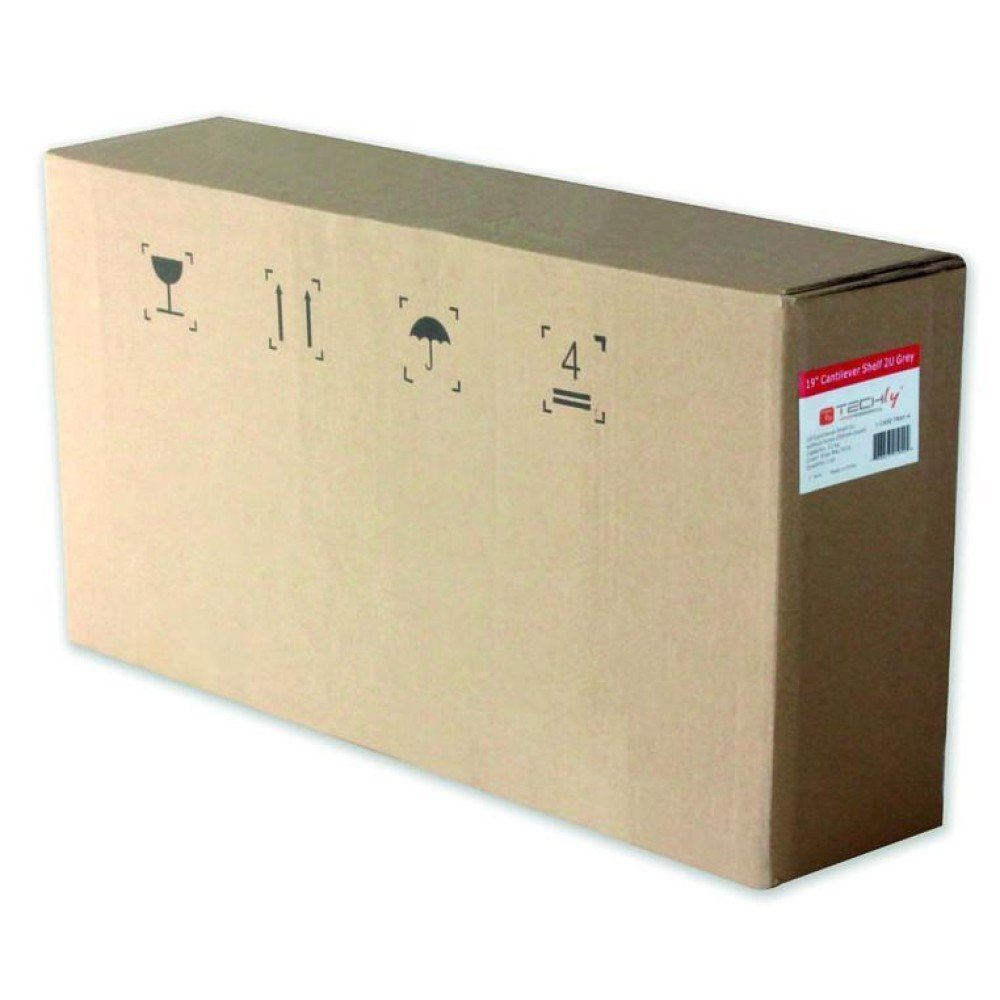 Techly Pull-Out Shelf For Keyboard Rack Negro Gate