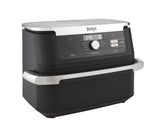 EAN 0622356270373 - Ninja AF500EU freidora Doble 10,4 L Independiente 2470 W Freidora de aire caliente Negro, Acero inoxidabl imagen 3