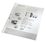 Leitz Fundas Para Documentos 4704 Din A4 Transparente Genarbt 0,10 Mm - 100 Unidades