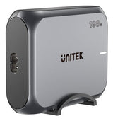 EAN 4894160057372 - UNITEK P1234AGY01-EU 188W Universal Gris Oscuro USB Carga rápida Interior imagen 2