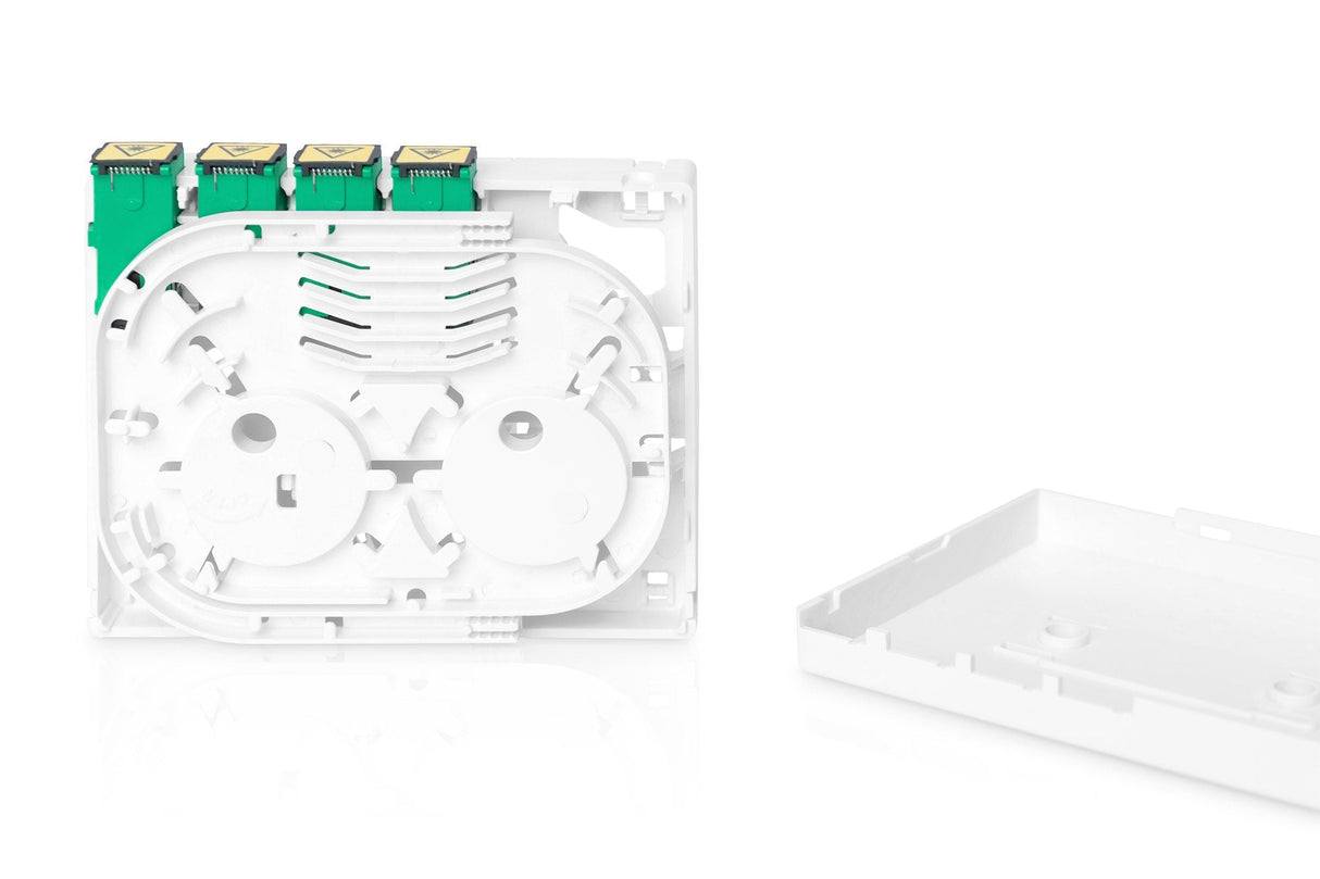 Digitus Carcasa Fttx Vacía Para 4 Acoplamientos Sc Sx