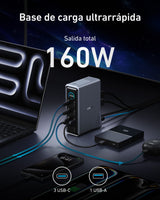 Cargador Anker Prime Charging Docking Station (14-In-1 Dual Display 160w)