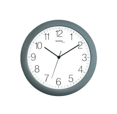 Technoline Reloj De Pared Wt 7000 Quartz Wall Clock Plata 28,5 Cm