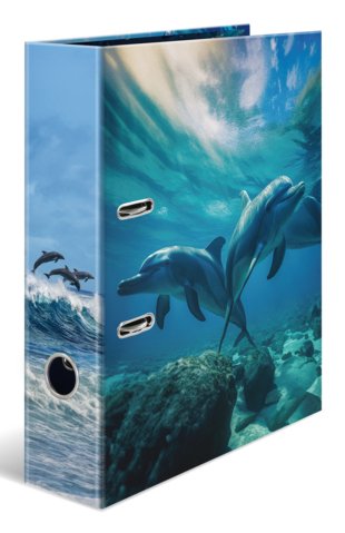 Herma Ordner A4 Karton Delfin