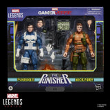 Blister 2 Figuras Punisher & Nick Fury The Punisher Gamerverse Marvel Legends Series 15cm