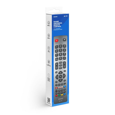 EAN 5901986049173 - Savio RC-19 mando a distancia Universal Botones imagen 2