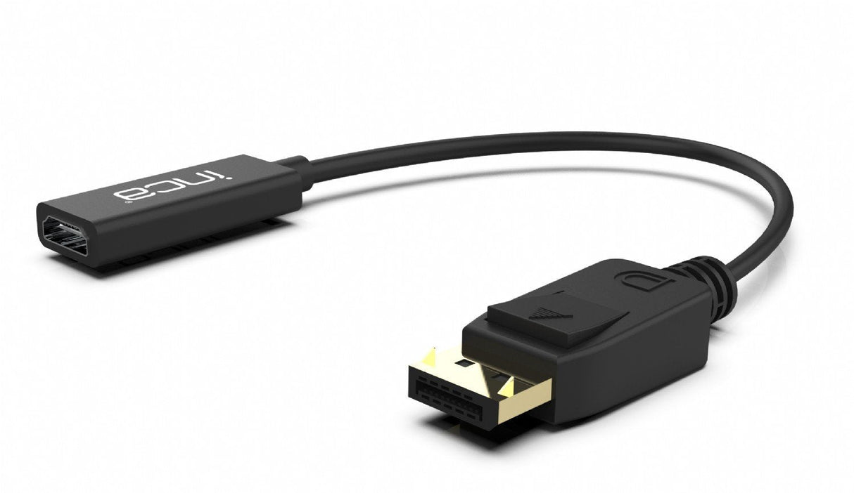 Adaptador Inca Idth-07 Displayport > Hdmi, 4k, 0,2m Minorima