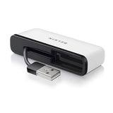 EAN 0745883670857 - Belkin F4U021BT hub de interfaz 480 Mbit/s Negro, Blanco imagen 1
