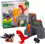 Brio World World Dinosaur Volcano Con Función De Brote, Tren 63609200