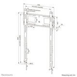 Soporte Neomounts  De Pared Para Televisor De Gran Peso