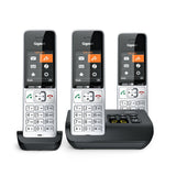 Gigaset Comfort 500a Trio Plata Negro  Telefono