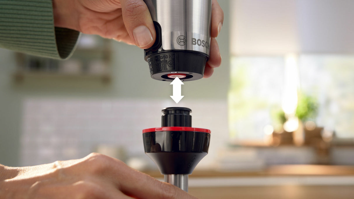 Bosch Serie 6 Msm6m610 Licuadora Batidora De Inmersión 1000 W Negro, Acero Inoxidable