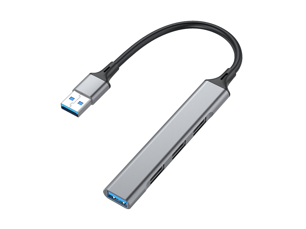 Hub Usb Equip Life Usb  1 Puerto Usb 3.0 3 Puertos Usb 2.0 Carcasa Aluminio