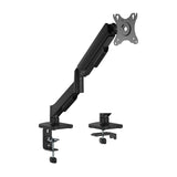 Aisens Soporte De Mesa Eco Contrapeso Giratorio E Inclinable Para Monitor/Tv 9kg (3 Pivotes, 1 Brazo) De 17-32, Negro
