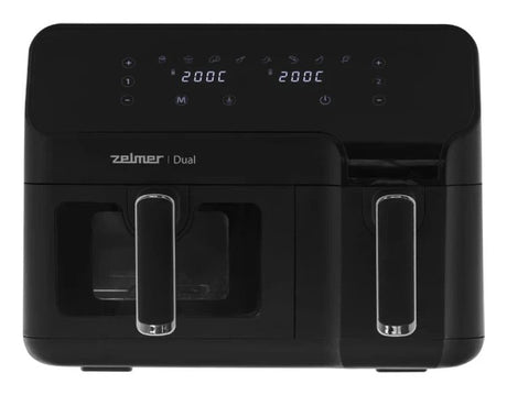 EAN 5908269356928 - Zelmer ZAF9000 freidora Doble 9 L Independiente 1800 W Freidora de aire caliente Negro imagen 2