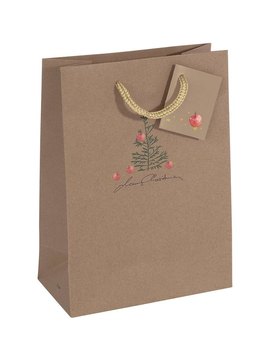 Sigel Geschenktüten Christmas With Apples Motiv 17,0 X 23,0 Cm, 5 Unidades