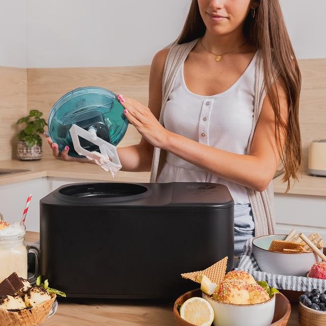 EAN 8435484080446 - Cecotec Gelacy 1200 Compresor de helados 1,2 L 110 W Negro imagen 8