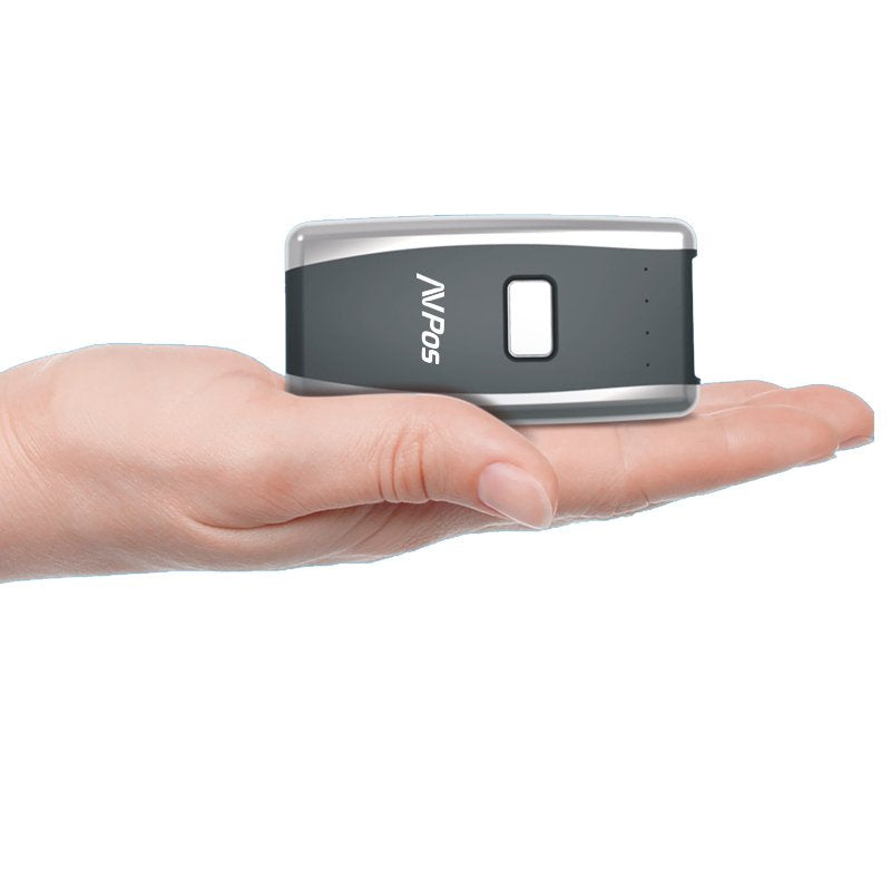 EAN 0733968990518 - AVPos AVP-BT01-2D lector de código de barras Lector de códigos de barras manos libres 1D/2D CMOS Negro, G imagen 2