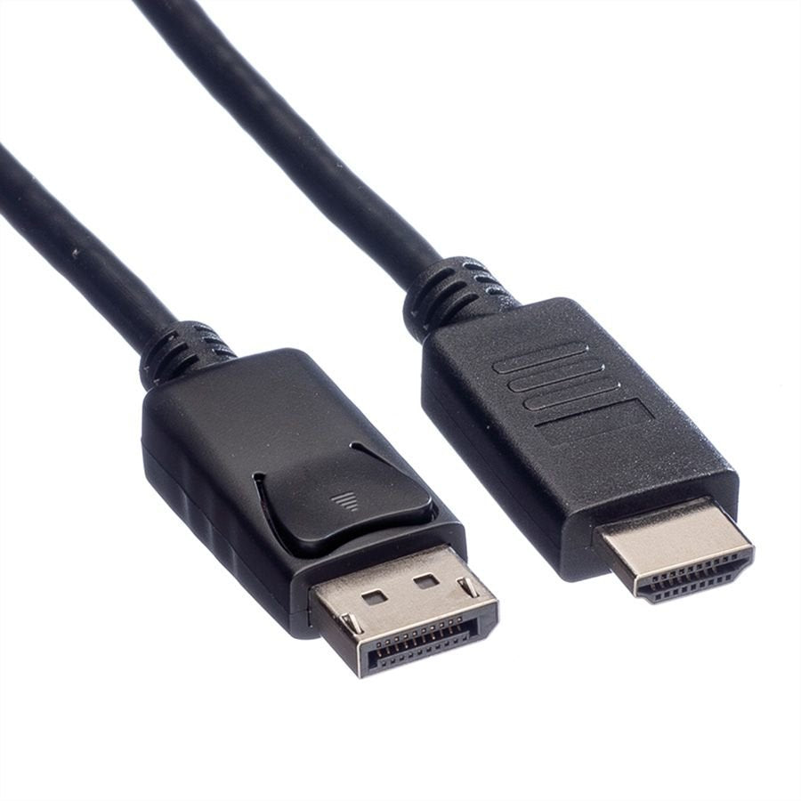 EAN 7611990133680 - ROLINE 11.04.5782 adaptador de cable de vídeo 3 m DisplayPort Negro imagen 2