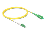 Delock Cable Lichtwellenleiter Lc-Apc Zu Sc-Apc Simplex Singlemode Os2 2 M