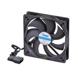 Akyga Ventilador 12 Cm Negro Aw-12a-Bk Molex 120x120 Mm