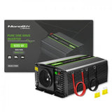EAN 5901878519364 - Qoltec Monolith adaptador e inversor de corriente Auto 600 W Negro imagen 2