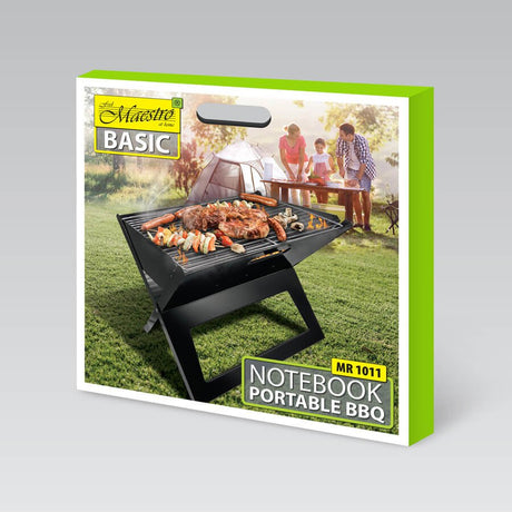 EAN 4820177149304 - Maestro MR-1011 barbacoa y parrilla al aire libre Carbón vegetal + Leña Negro imagen 5