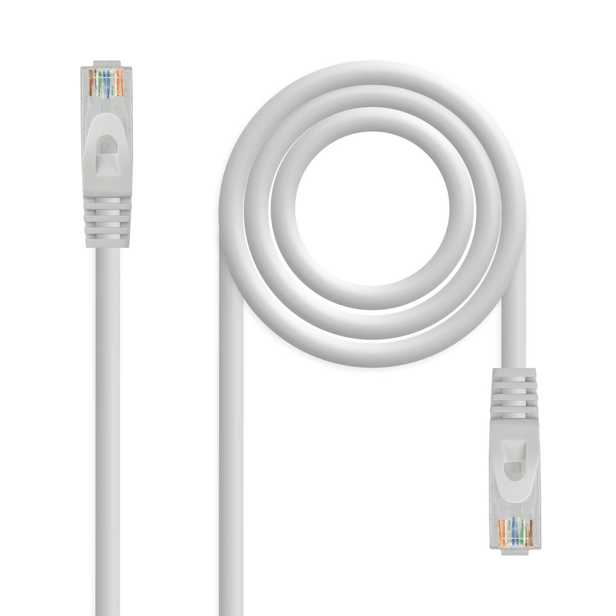 EAN 8433281008861 - Nanocable 10.20.1815 cable de red Gris 15 m Cat6a U/UTP (UTP) imagen 1
